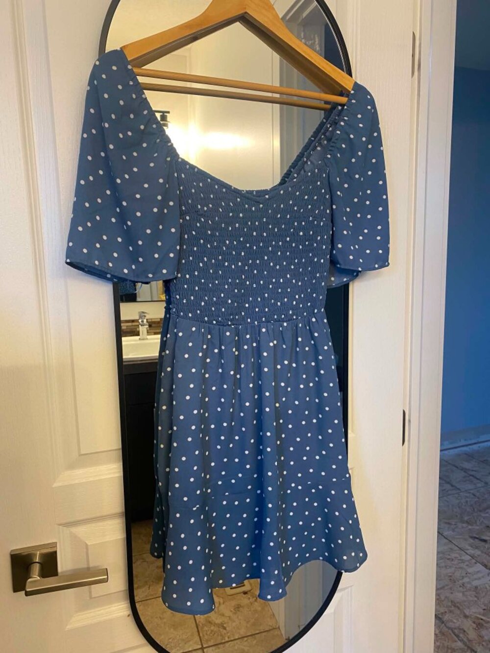 Abercrombie & Fitch Mini Polkadot Dress XS